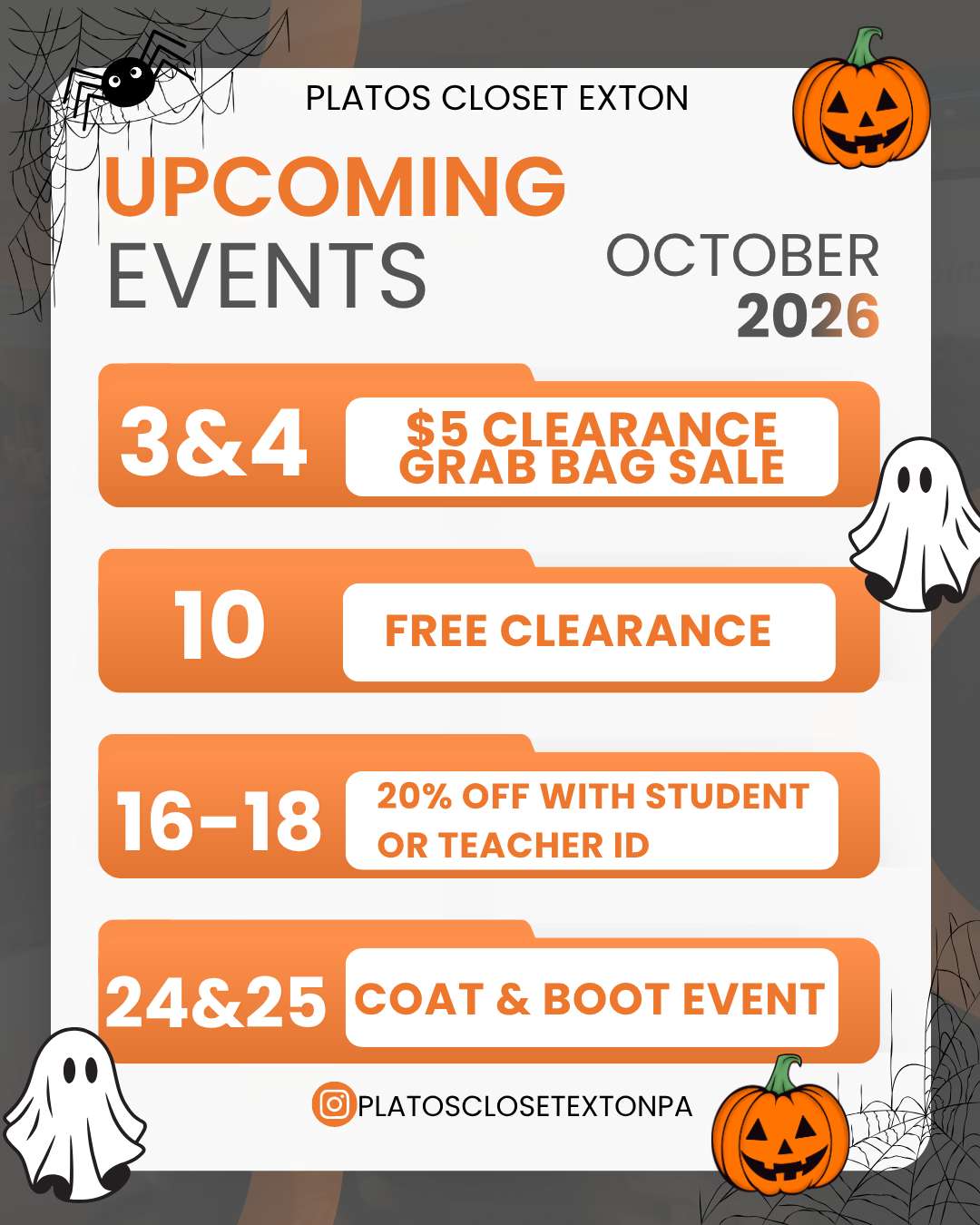 pc oct events